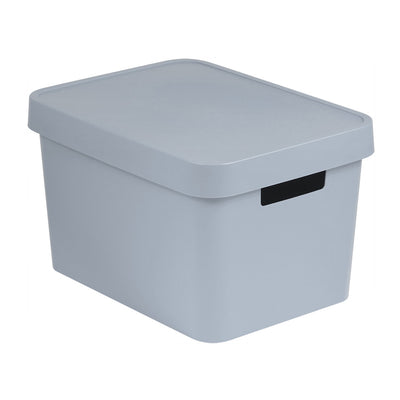Úložný box s víkem Curver Infinity 17L šedý