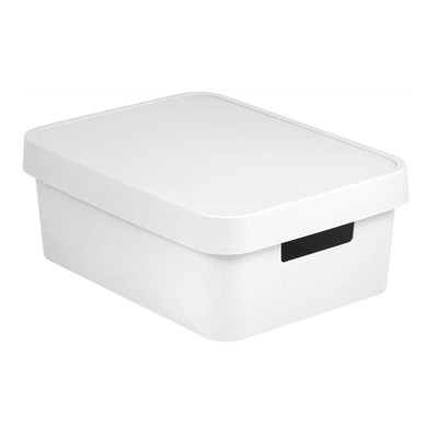 Úložný box s víkem Curver Infinity 11L bílý