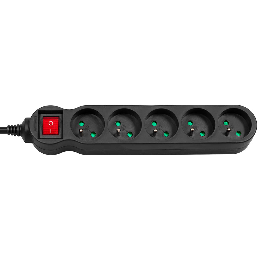Prodlužovací kabel 5 zásuvkový s vypínačem Maclean Energy MCE184 (50496)