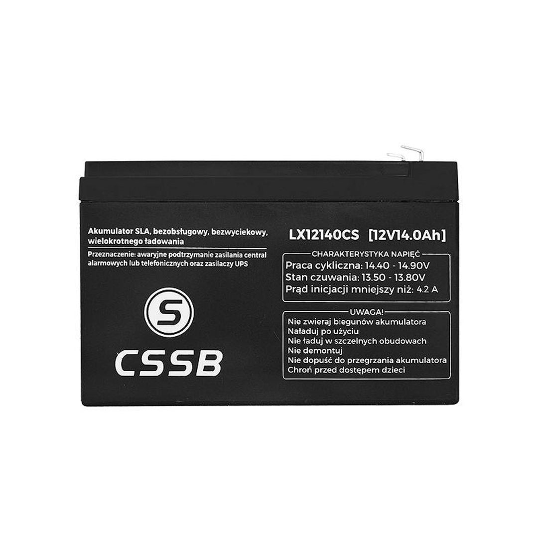 Bezúdržbová dobíjecí gelová baterie 12V 14Ah CSSB