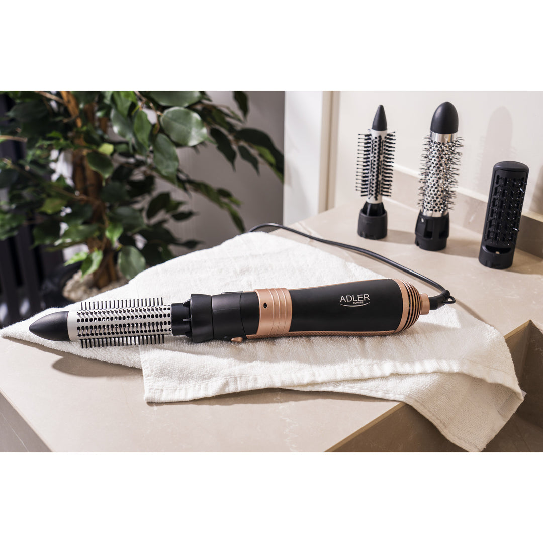 Adler kulma na vlasy, multifunkční, 6 nástavců, 2 nastavení teploty, 1000W, AD 2022