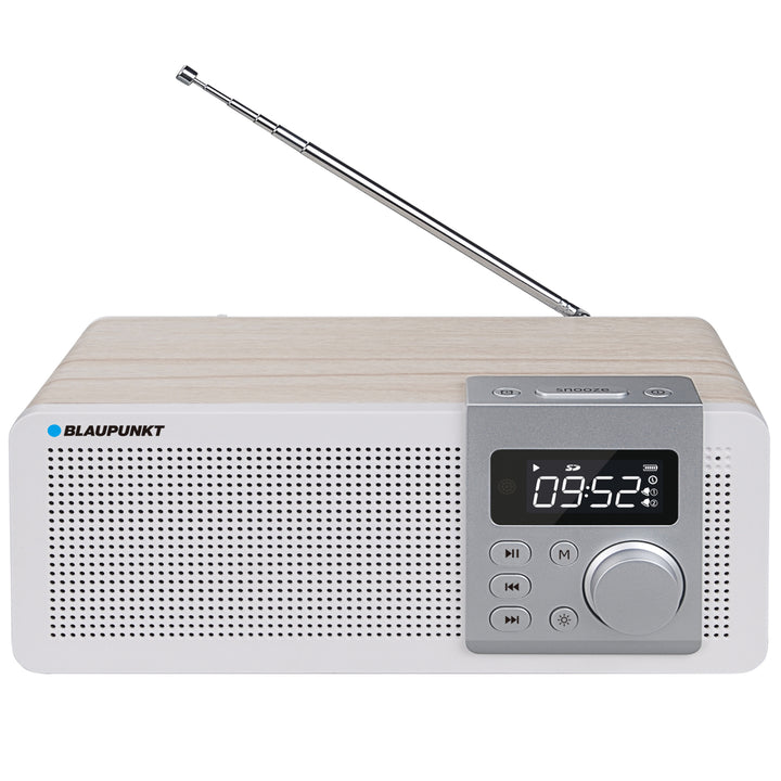 Rádio s hodinami Blaupunkt Bluetooth AUX SD SLOT režim opakování