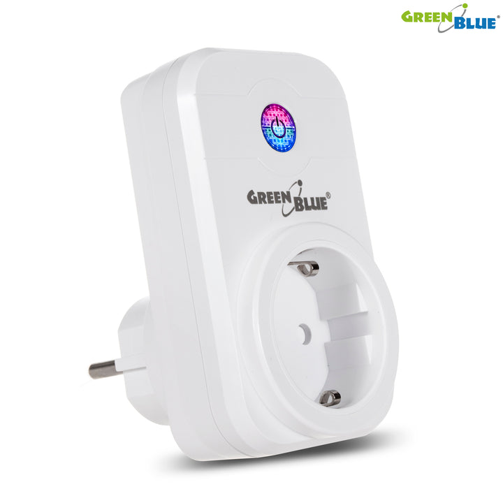 Dálkově ovládaná WiFi zásuvka GreenBlue GB155G (Německo)