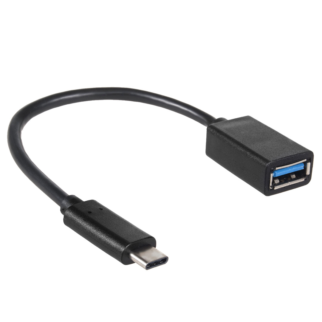 Adaptérový kabel USB 3.0 kabel AF - typ C 0.15m OTG Maclean MCTV-843