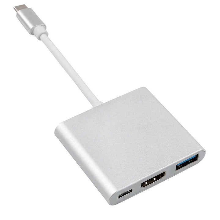 Adaptér USB-C - adaptér HDMI / USB 3.0 / USB-C Maclean MCTV-840