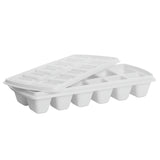 Forma na ledové kostky do mrazáku Plast Team, bílá
