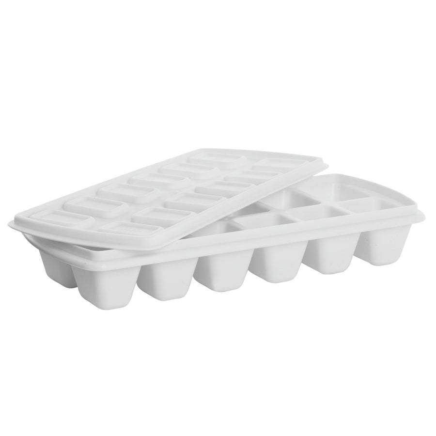 Forma na ledové kostky do mrazáku Plast Team, bílá