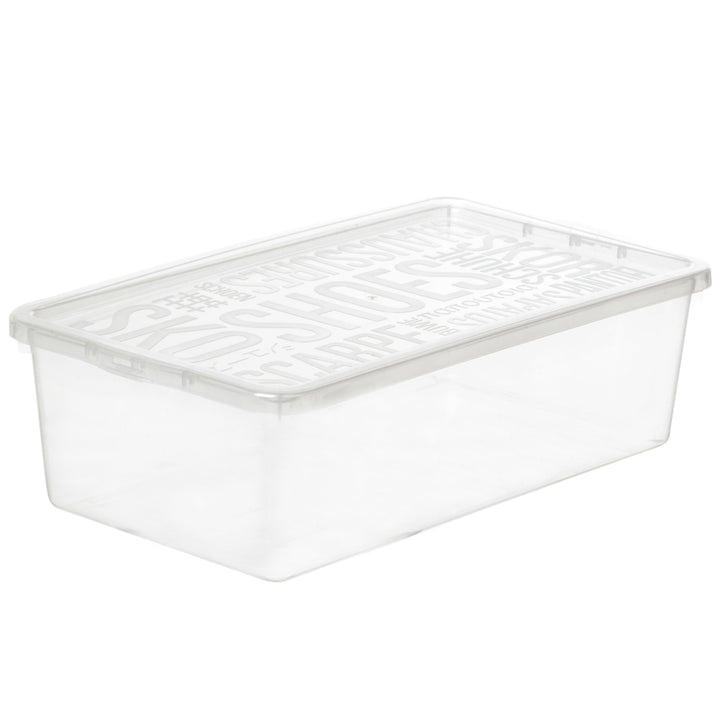 Průhledný kontejner na boty Plastový Team Basic 4 L