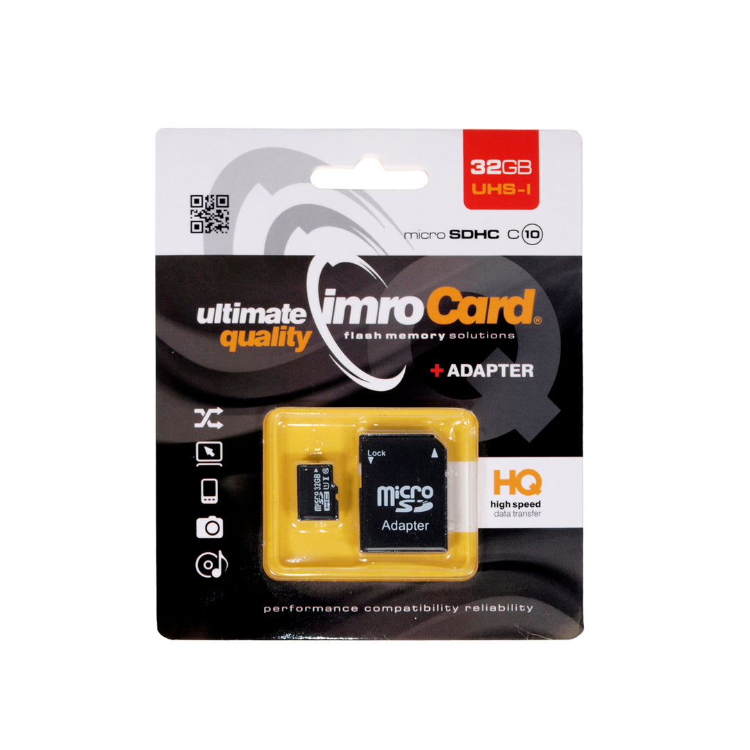 32GB C10 Imro + adaptér