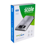 Digitální kuchyňská váha GreenBlue GB170 z nerezové oceli s funkcí dovažování a časovače až do 5 kg