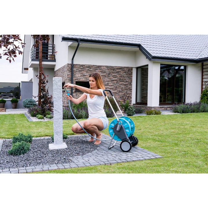Zahradní kompaktní hadicový vozík Cellfast Compact 55-310