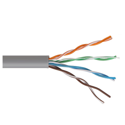 Kabel UTP Cat 5e 4 * 2 * 50 CCA kroucený100m Maclean MCTV-579 RJ45