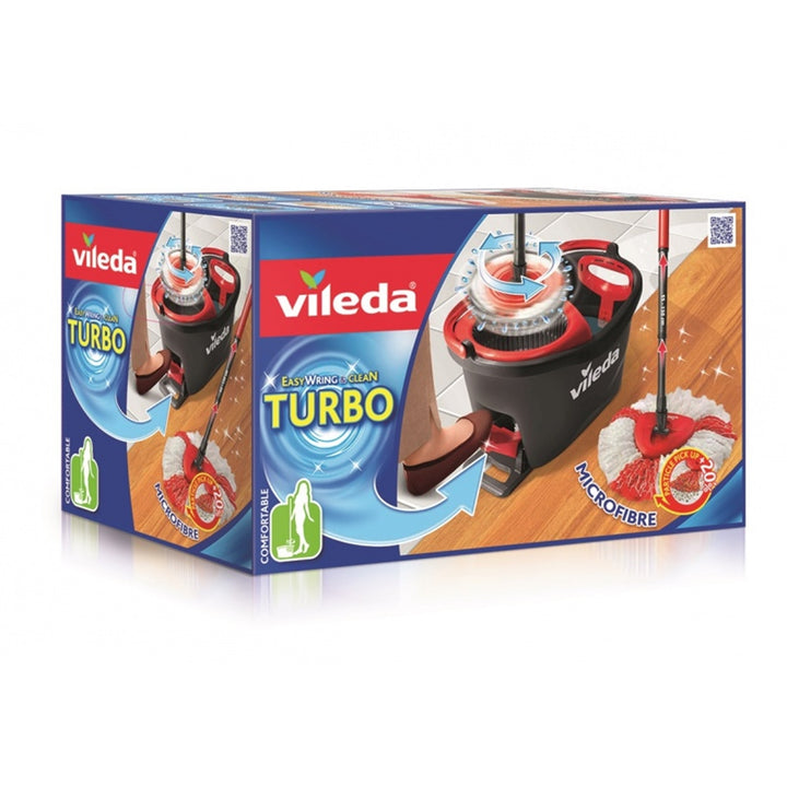 Rotační MOP VILEDA Easy Wring and Clean TURBO sada kbelík hlava tyč