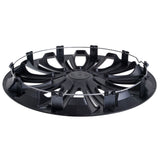 15" NRM STRONG černé matné univerzální kryty nábojů 4 kusy