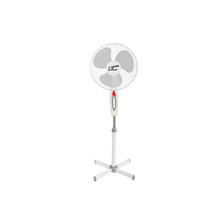 Stojící ventilátor LTC WT01 40W, 16 " bílý, velmí tichý a silný