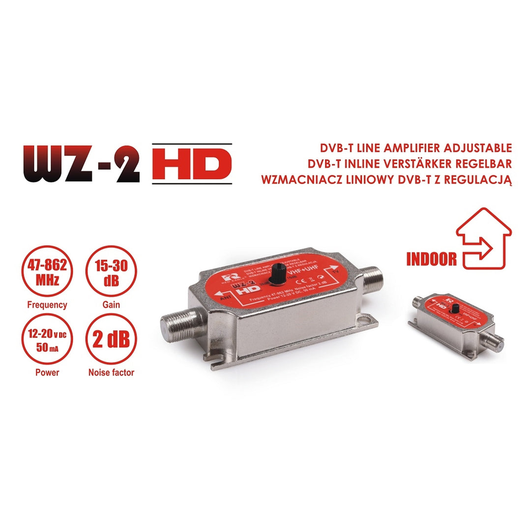 Red Eagle WZ-2 nastavitelný lineární anténní zesilovač
