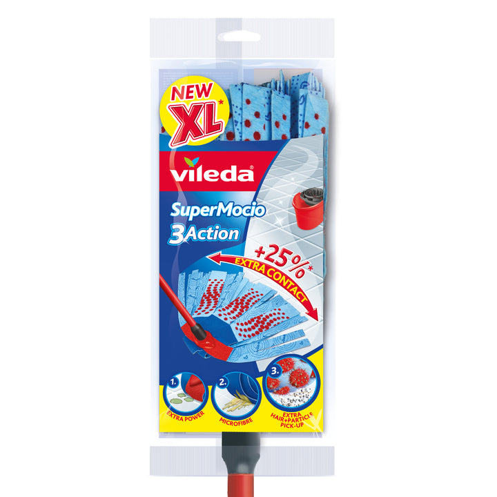 PÁN VILEDA MOP SuperMocio 3 ACTION VELOR + KIJ