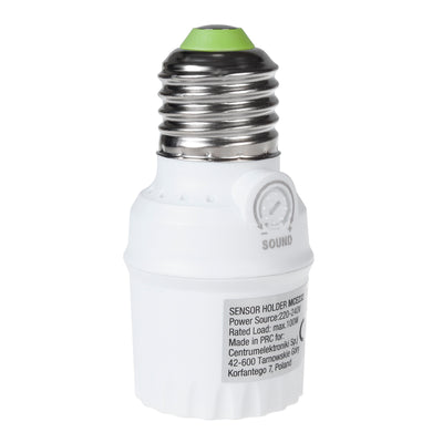 Žárovka se zvukovým senzorem Maclean, E27 se zvukovým senzorem, max. 100 W, rozsah 30 dB – 90 dB, MCE232
