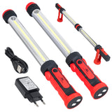 Lampa do dílny LED XXL COB Maclean Energy MCE230 2 ks lamp s možností spojení, dva režimy osvětlení, závěs, magnet