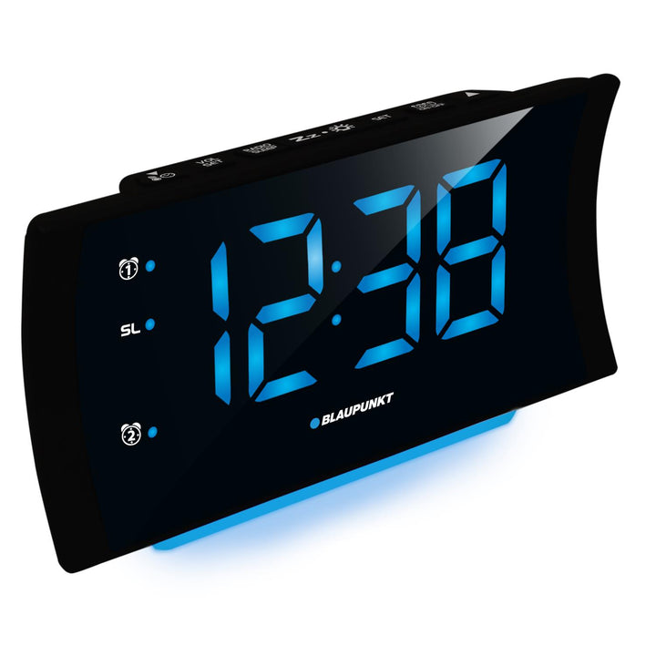 Radio budík s USB nabíjením Blaupunkt CR80USB Interní snímač teploty displej LCD