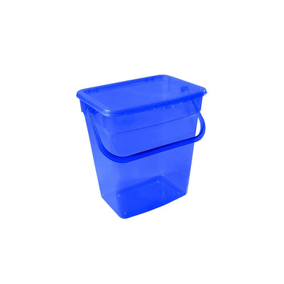 Plast Team 6L práškový kontejner transparentní modrá