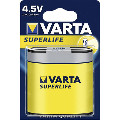 Baterie 3R12 4,5V plochý (blistr) Varta Superlife