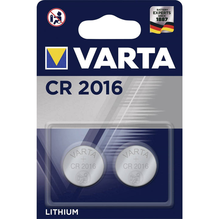 2x Varta CR2016 CR 2016 lithiová baterie, vysoká kvalita
