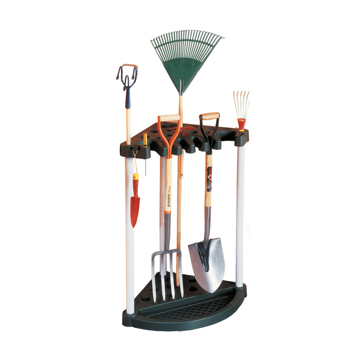 Rohový stojan na zahradní nářadí CORNER TOOL  RACK
