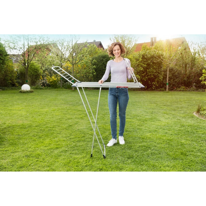 Sušák na prádlo Vileda Aluminium 100 odolný proti korozi a nepříznivým povětrnostním podmínkám