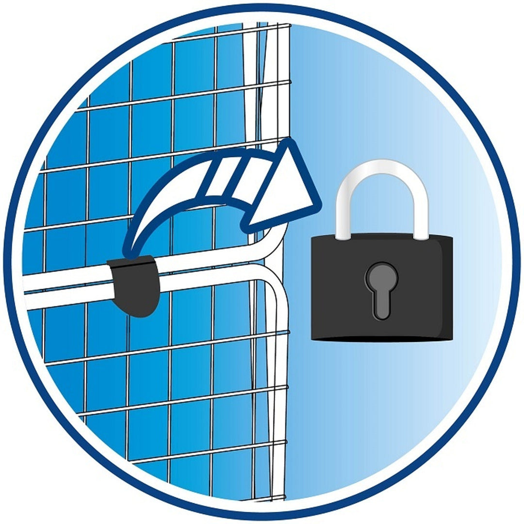 Sušák na prádlo Vileda Aluminium 100 odolný proti korozi a nepříznivým povětrnostním podmínkám