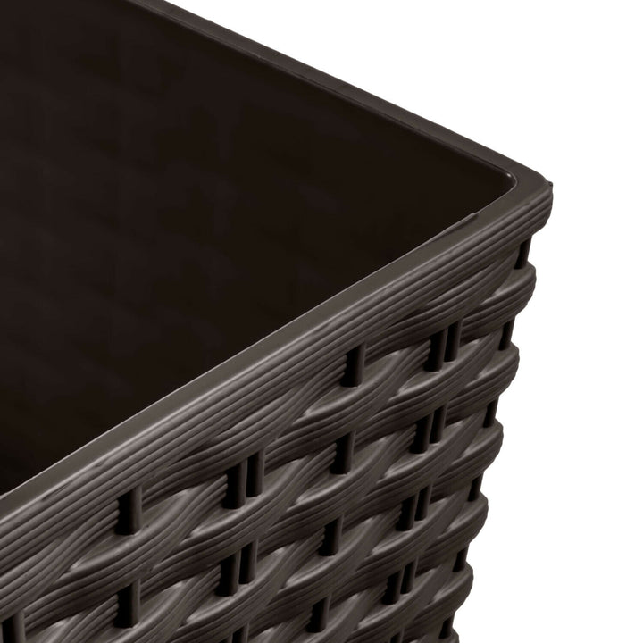 Květináč s vložkou Prosperplast Rato Case DRTC500 440U - umbra
