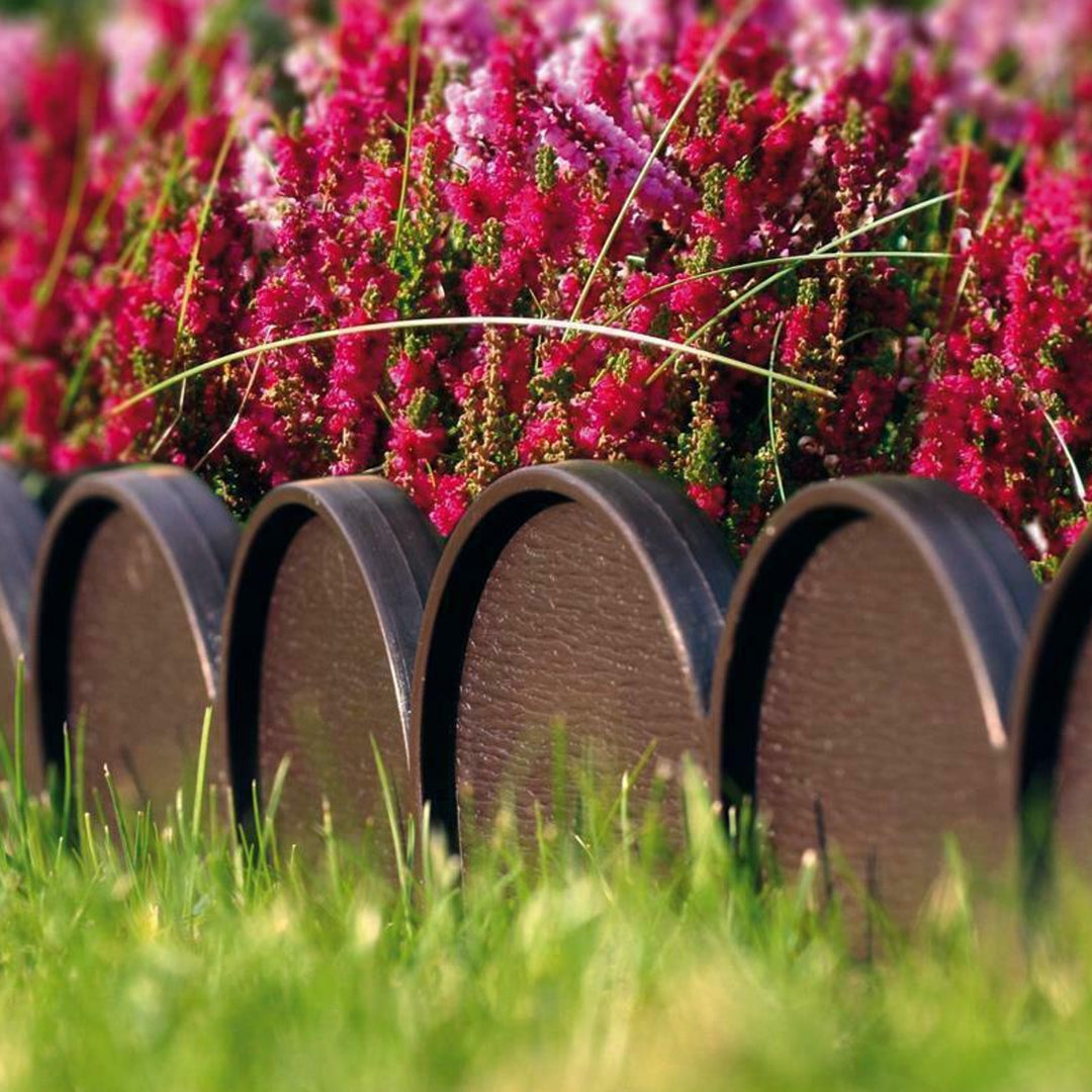 Zahradní hrana Prosperplast Garden Line IKRA-R222 10m - tmavě hnědá