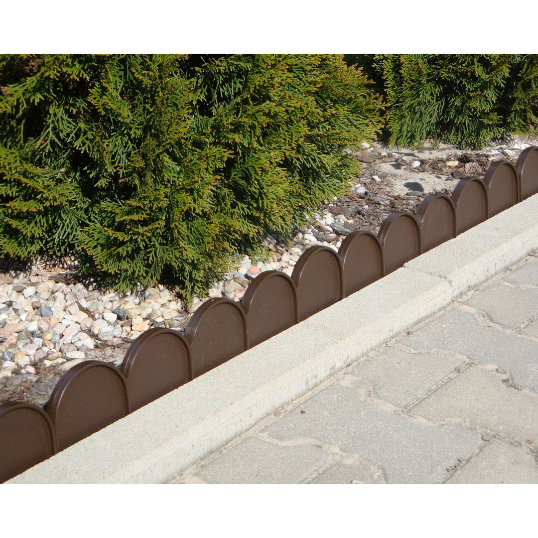 Zahradní hrana Prosperplast Garden Line IKRA-R222 10m - tmavě hnědá