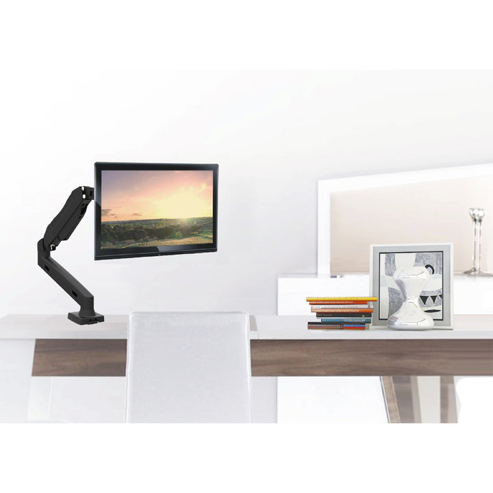 Černý držák LED LCD monitoru Maclean 13 "-27" 8 kg stolní na stůl