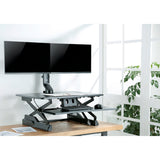 Držák pro dva monitory / dvojitý 17 "-27" 14 kg Maclean MC-854 VESA 75x75 100x100 se hodí pro MC-848 a MC-849