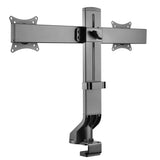 Držák pro dva monitory / dvojitý 17 "-27" 14 kg Maclean MC-854 VESA 75x75 100x100 se hodí pro MC-848 a MC-849
