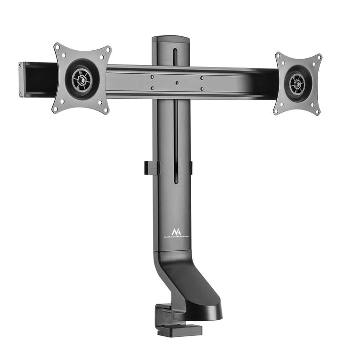 Držák pro dva monitory / dvojitý 17 "-27" 14 kg Maclean MC-854 VESA 75x75 100x100 se hodí pro MC-848 a MC-849