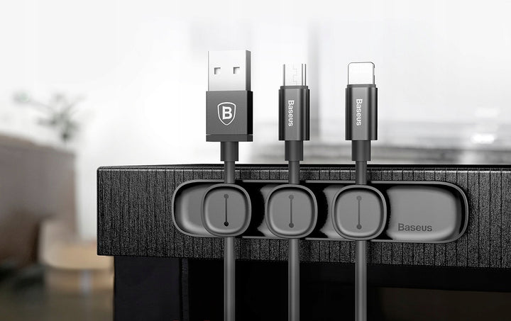 Kabelový organizér USB pro stolní kabely BASEUS Pease Cable Clip