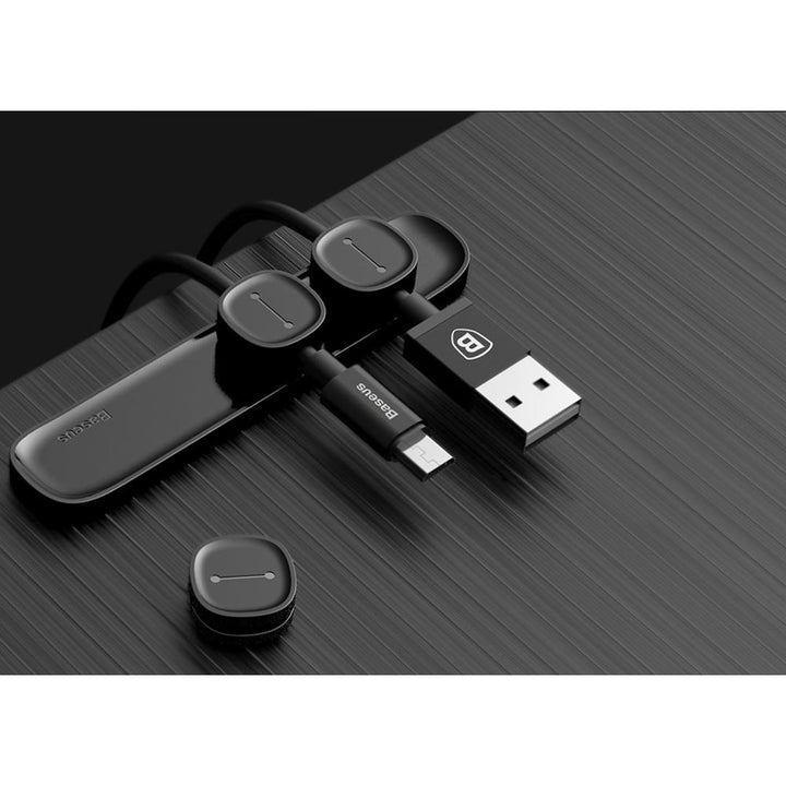 Kabelový organizér USB pro stolní kabely BASEUS Pease Cable Clip