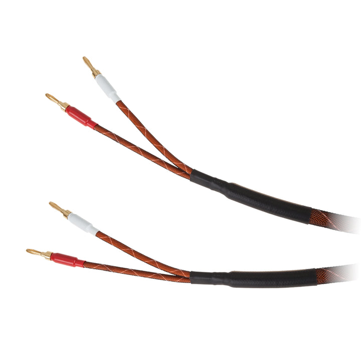Kabel reproduktorů Kruger & Matz 3,0 m (banánové zástrčky)
