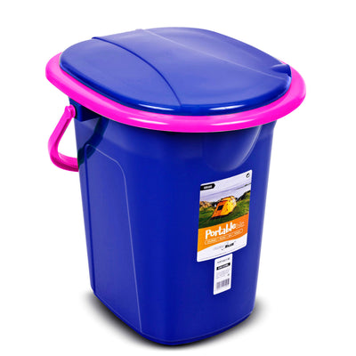 Turistická toaleta GreenBlue GB320BR modro-růžové 19L