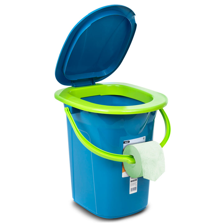 Turistická toaleta GreenBlue GB320BL modro-zelená 19L