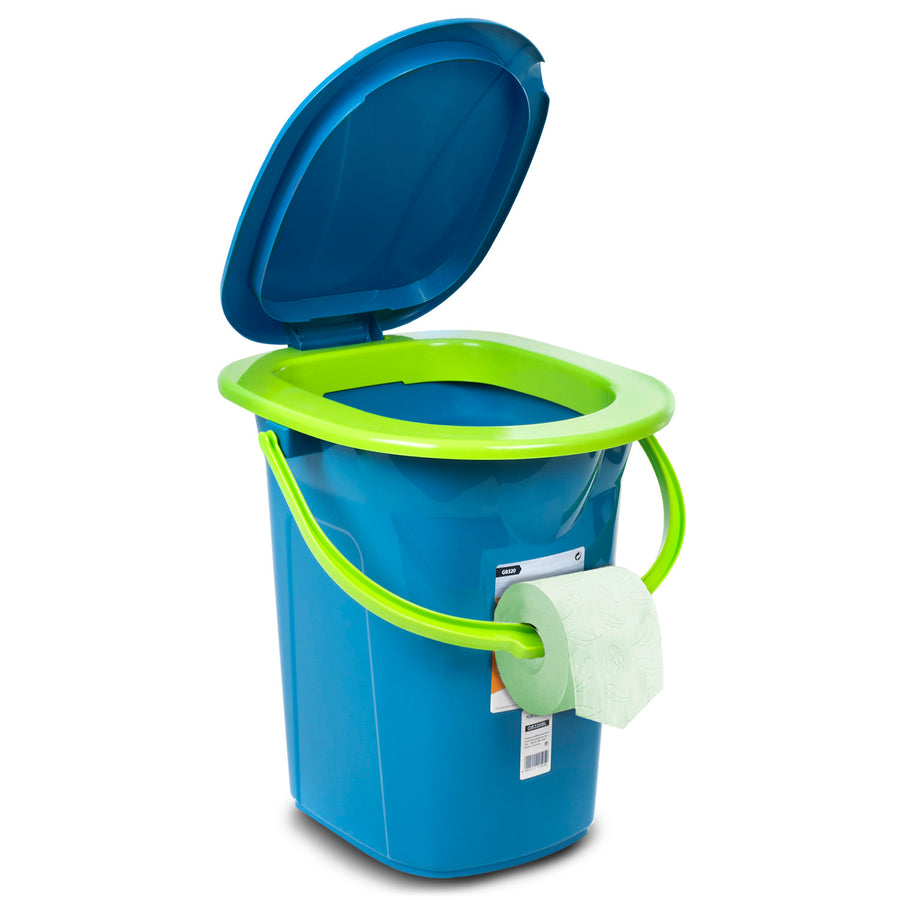 Turistická toaleta GreenBlue GB320BL modro-zelená 19L
