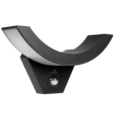 LED lampa s infračerveným pohybovým senzorem MCE290 B 800lm 10W IP54 Maclean Energy černá