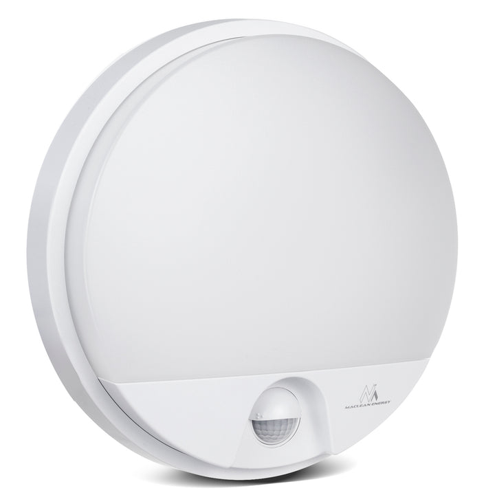 LED lampa s infračerveným pohybovým senzorem MCE291 W 1100lm 15W IP54 Maclean Energy bílá