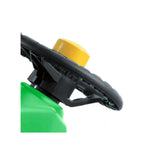 Plastové saně Prosperplast Bullet Control s volantem, zelené
