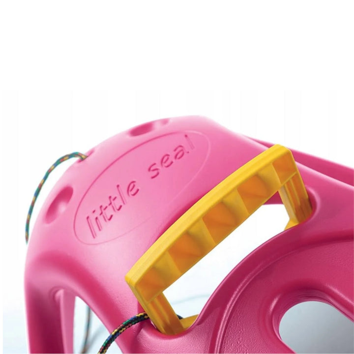 Silné a rychlé plastové sáně Prosperplast Little Seal pink