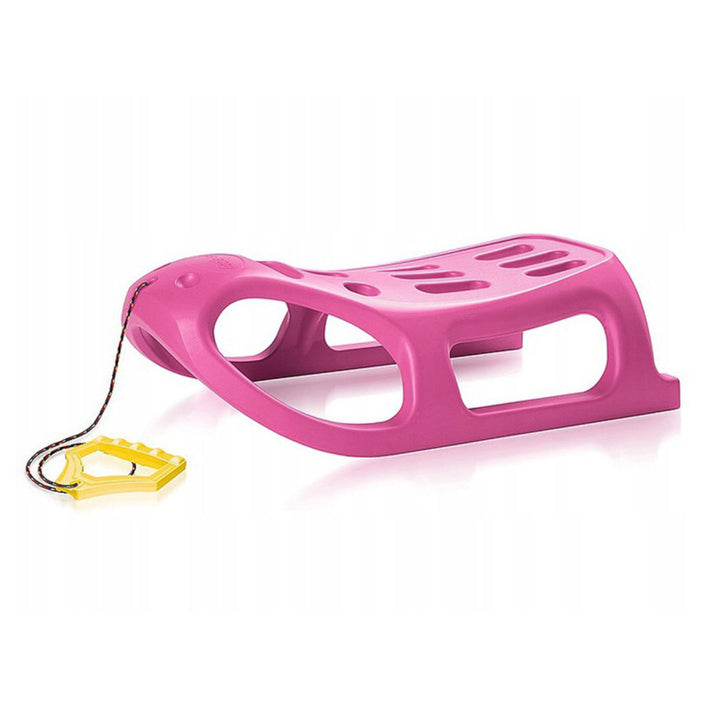 Silné a rychlé plastové sáně Prosperplast Little Seal pink