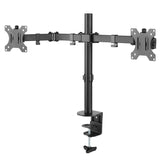 Držák na stůl pro 2 Maclean MC-884 17-32 "LCD monitory 2x 8 kg (max. 16 kg) vesa 75x75 a 100x100
