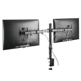 Držák na stůl pro 2 Maclean MC-884 17-32 "LCD monitory 2x 8 kg (max. 16 kg) vesa 75x75 a 100x100